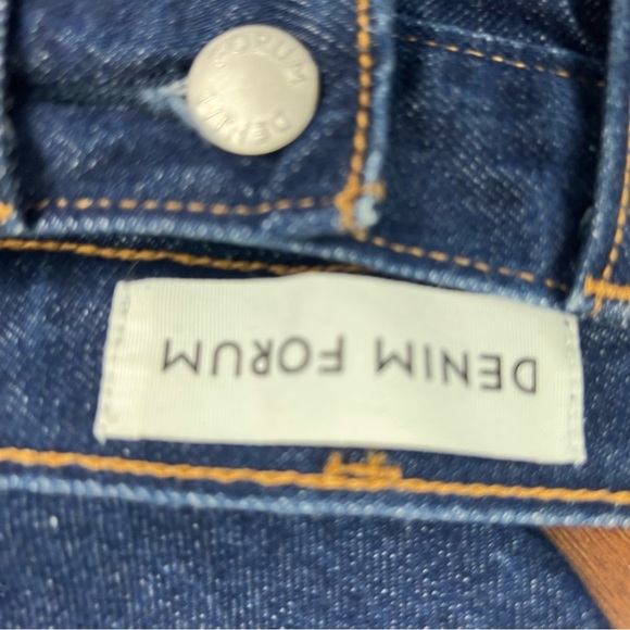 Aritzia Denim Forum The Joni High Rise Loose in Inky Blue Size 24 - Picture 5 of 8